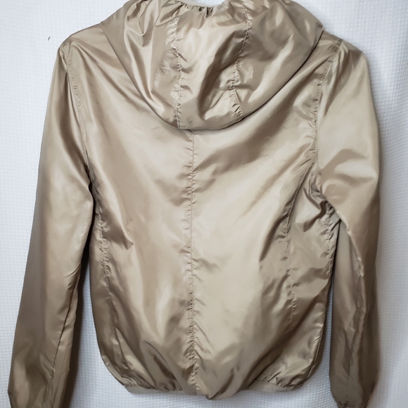 2-in-1 K-Way Women's XS Camo Army Print REVERSIBLE Packable Windbreaker Ja… - Picture 7 of 10